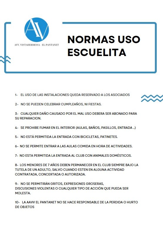 normas escuelita